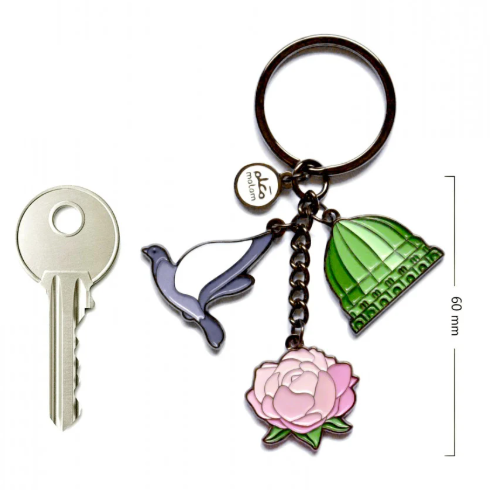 Soul of Medina Keyring — Green Dome