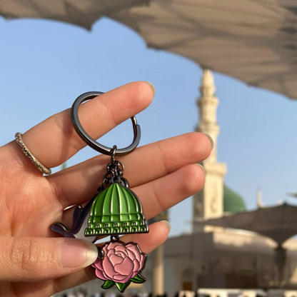 Soul of Medina Keyring — Green Dome