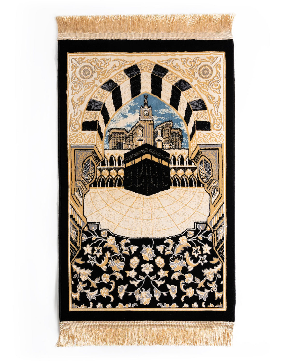 Misk Prayer Rug — Kaaba Panorama