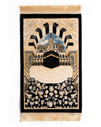 Misk Prayer Rug — Kaaba Panorama
