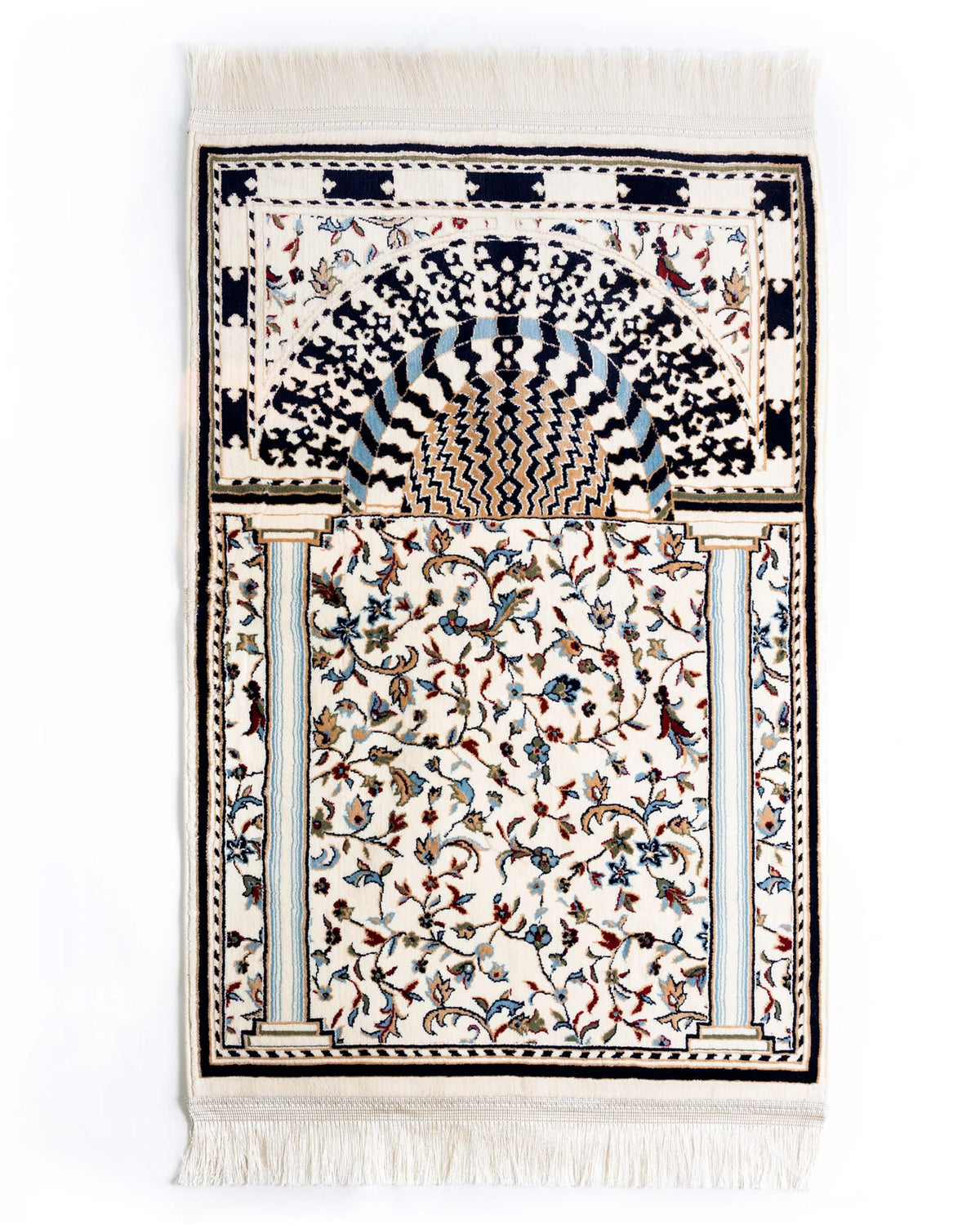 Rawdah Prayer Rug — Floral Mihrab