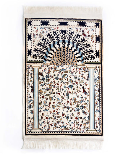 Rawdah Prayer Rug — Floral Mihrab